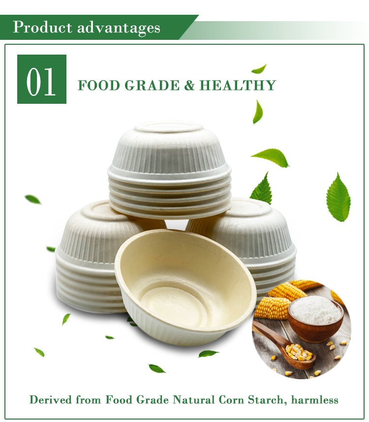 oil proof biodegradable tableware