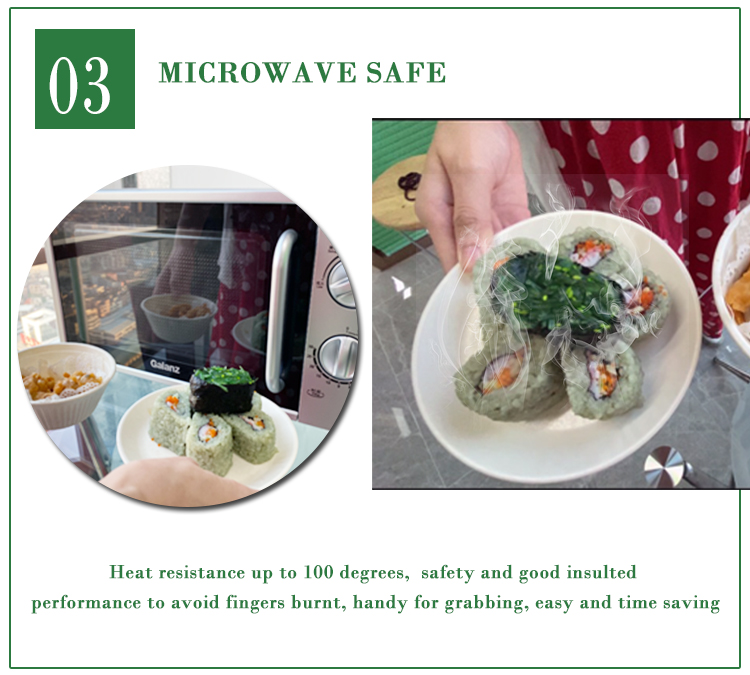 microvavable disposable biodegradable tableware