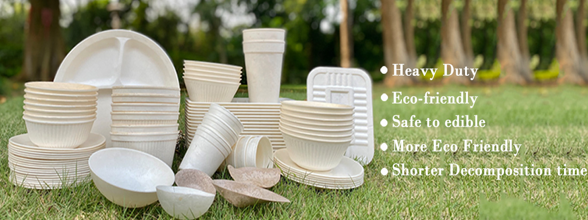 corn starch biodegradable dinnerware set advantages