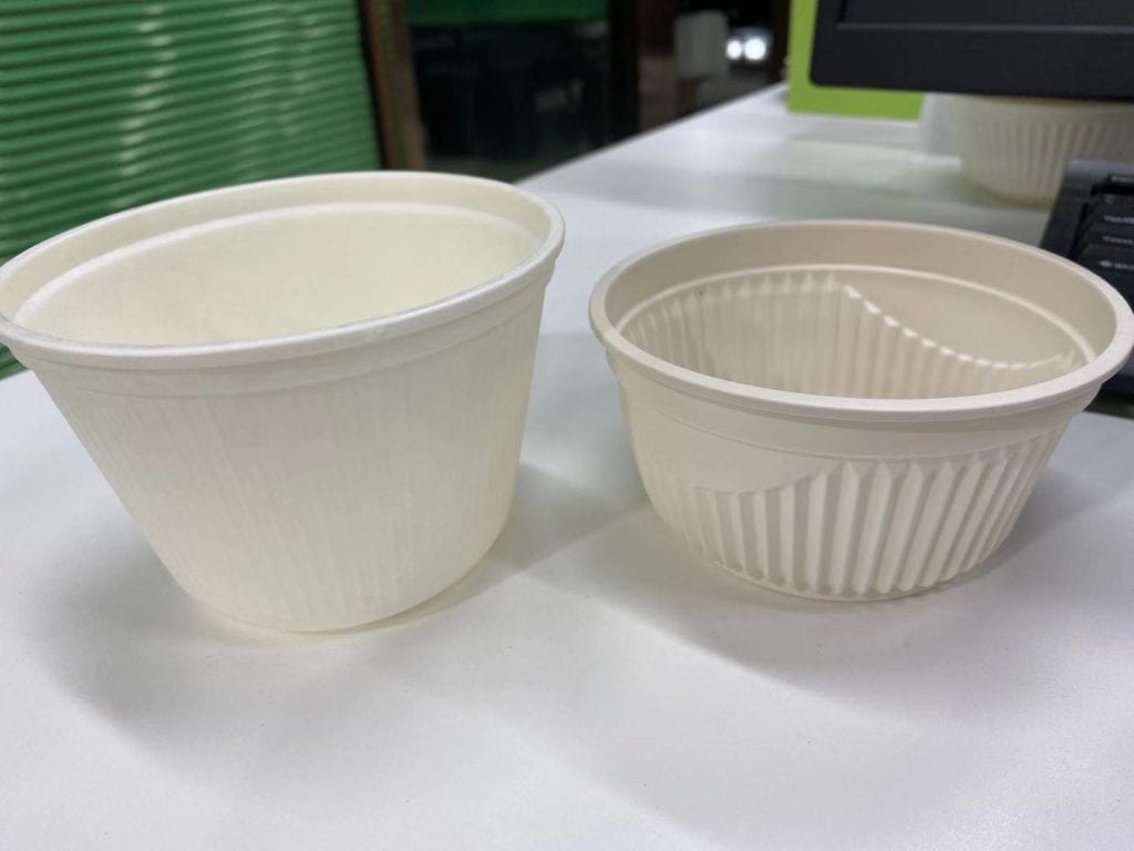small disposable bowls