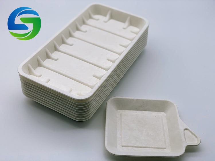 Biodegradable Packaging Tray Sushi Serving Food Tray
