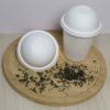 100% Biodegradable Compostable Coffee Paper Cup Dome Lid