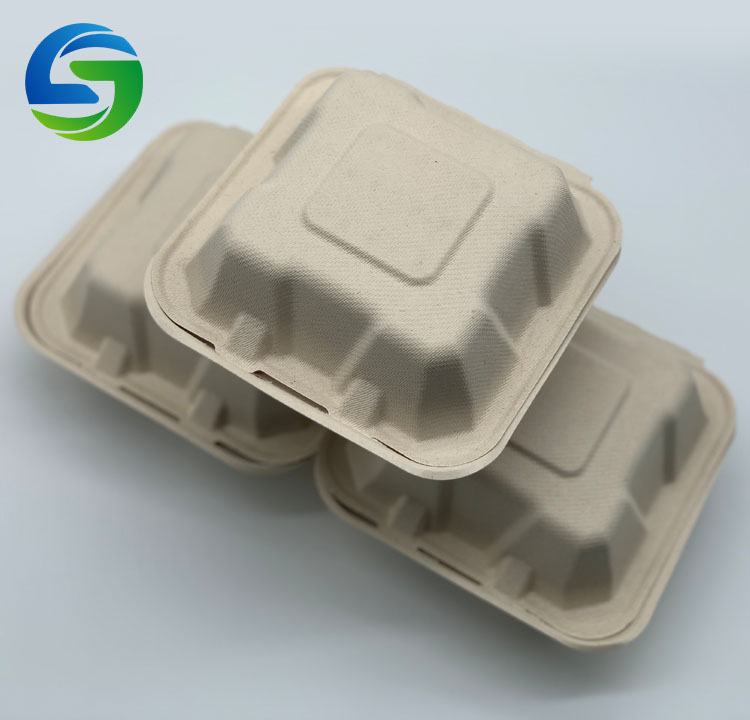 Eco friendly Food Containers Food packaging Biodegradable Sugarcane