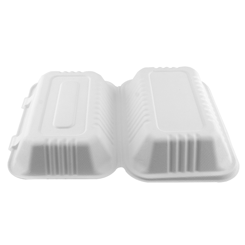 Buy Wholesale China 600ml Disposable Lunch Box Eco-friendly Food Packaging  Bagasse Food Containers Packaging Box & Lunch Box at USD 0.056