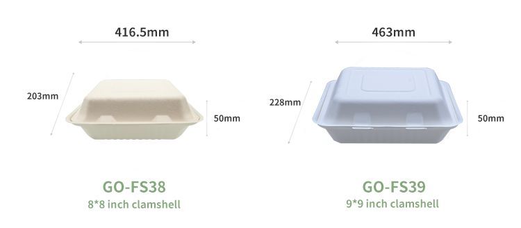 Biodegradable Food Take Out Containers