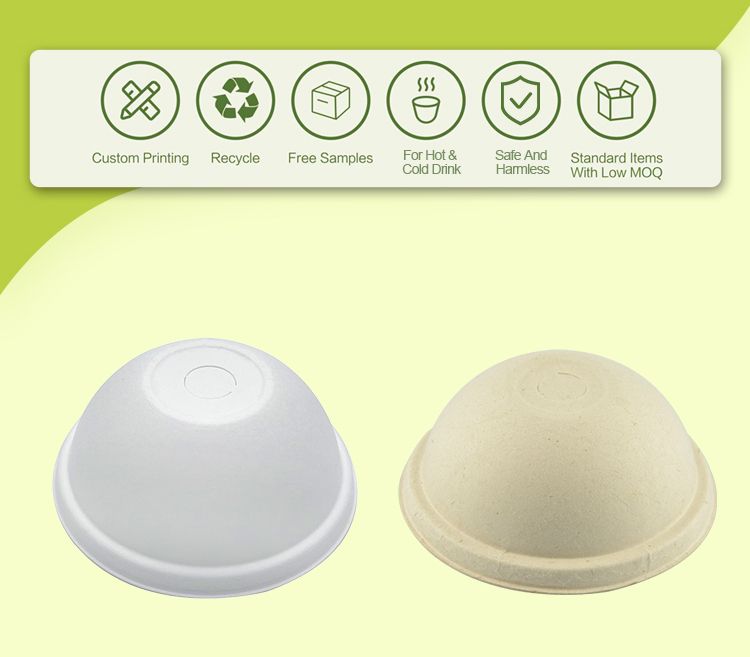 Biodegradable Dome Lids